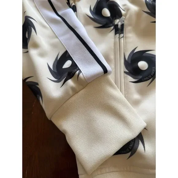 RETAIL $690 Palm Angels Hurricane Track Jacket Print Zip Up Jacket *NWT*SZ SMALL - Picture 6 of 10